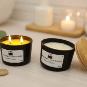 All-Natural Massage Lotion Candle